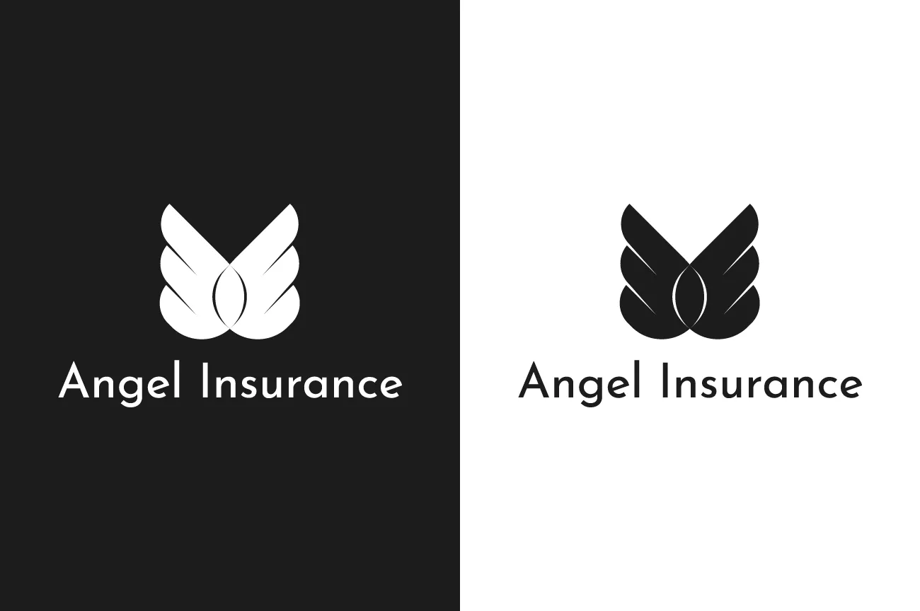 Angel Insurance Logo Design