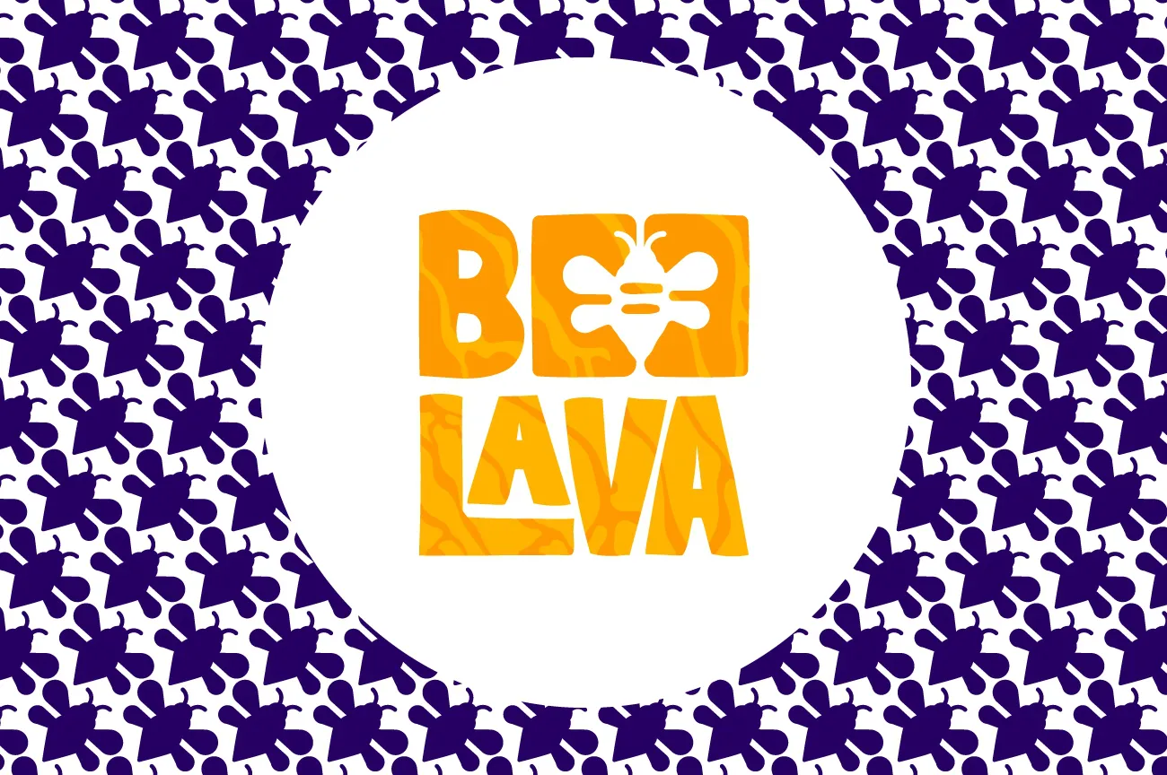 Bee Lava Logo Design