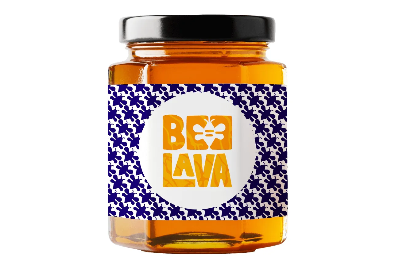 Bee Lava Logo Design