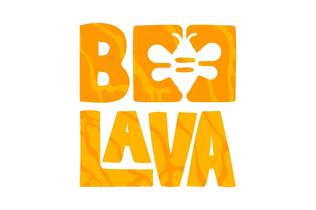 Bee Lava Logo Design