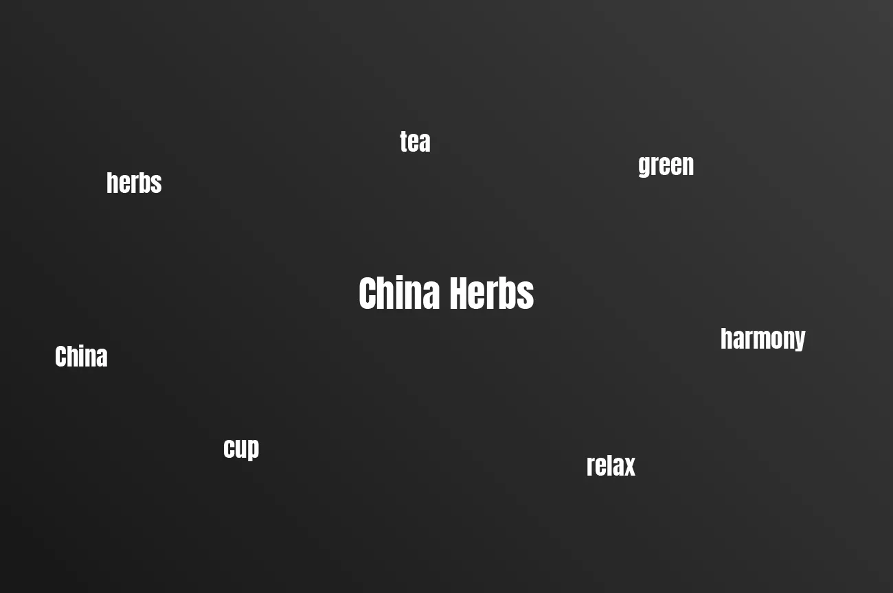 China Herbs Logo Design