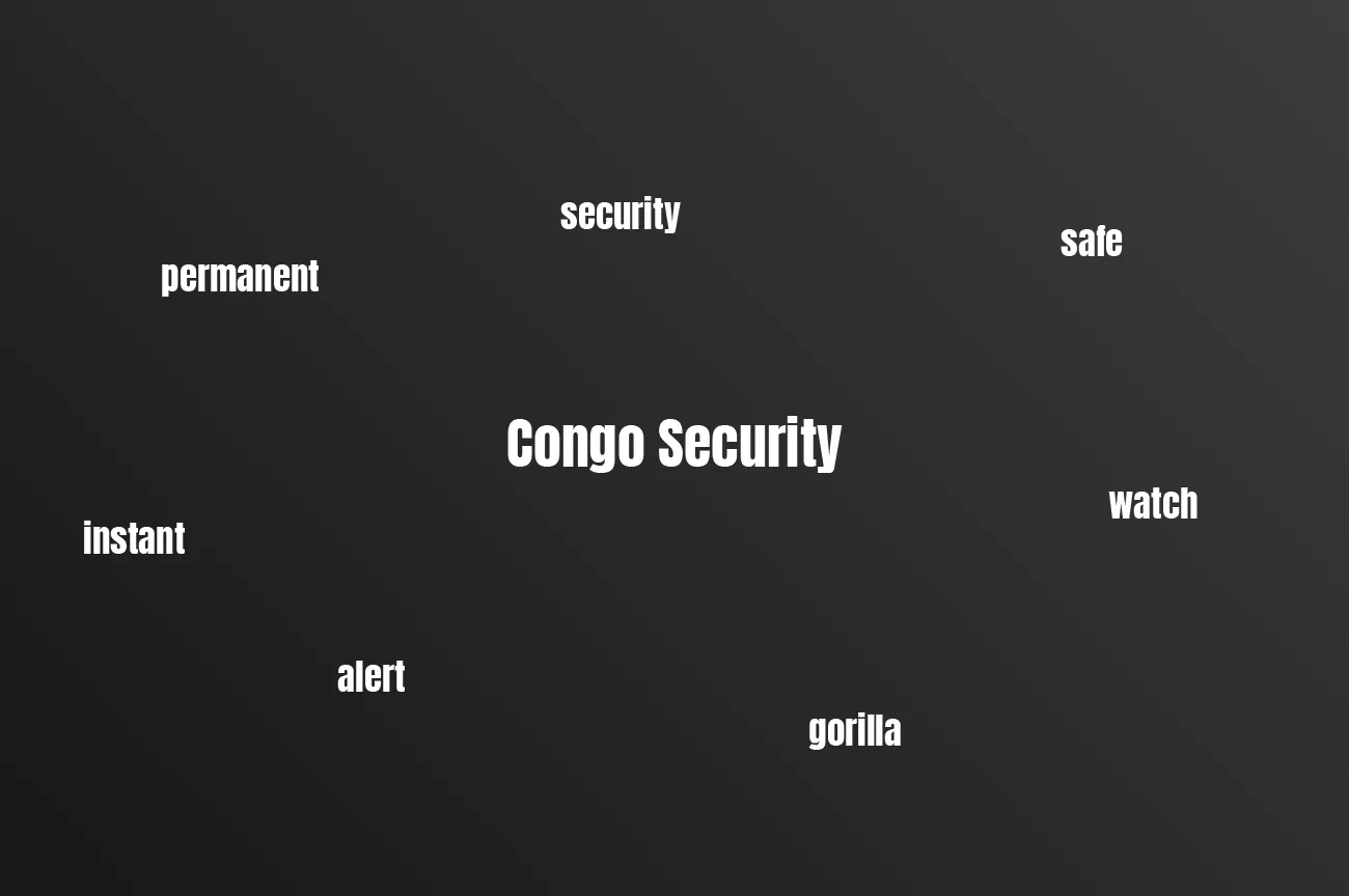 Congo Security Logo Design