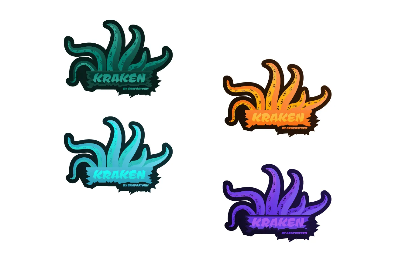 Kraken Logo Design