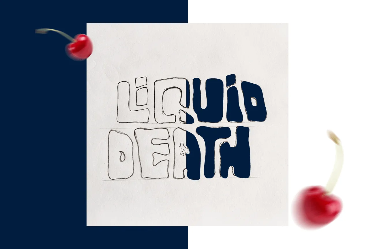 Liquid Death Logo Design