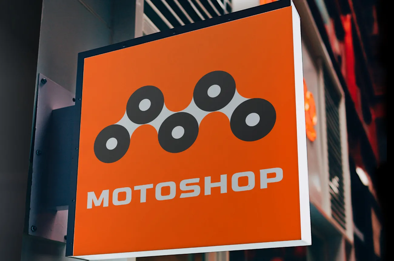 Motoshop Logo Design