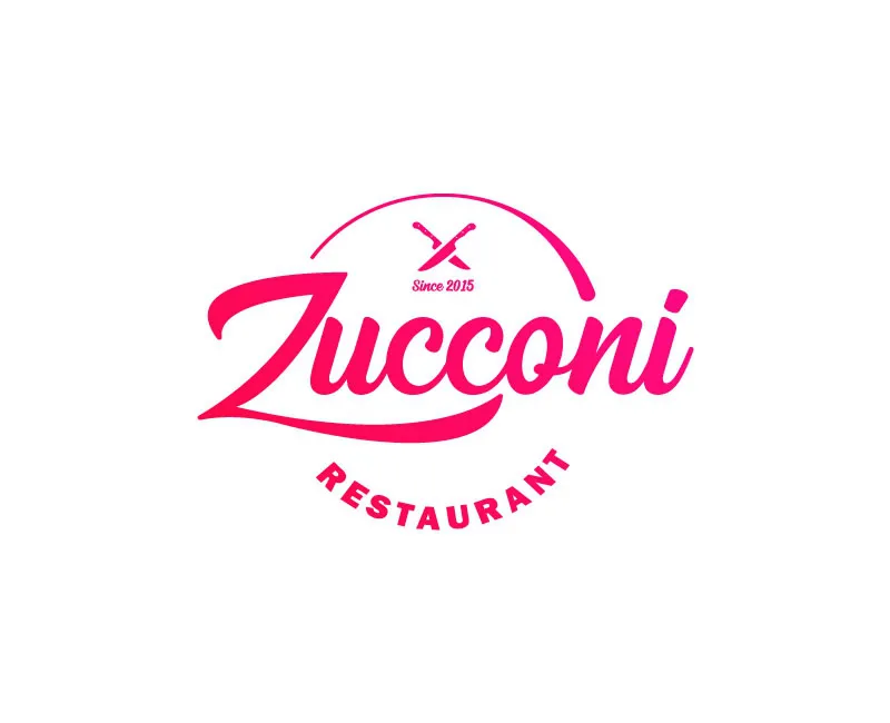 Zucconi Restaurant Logo Design