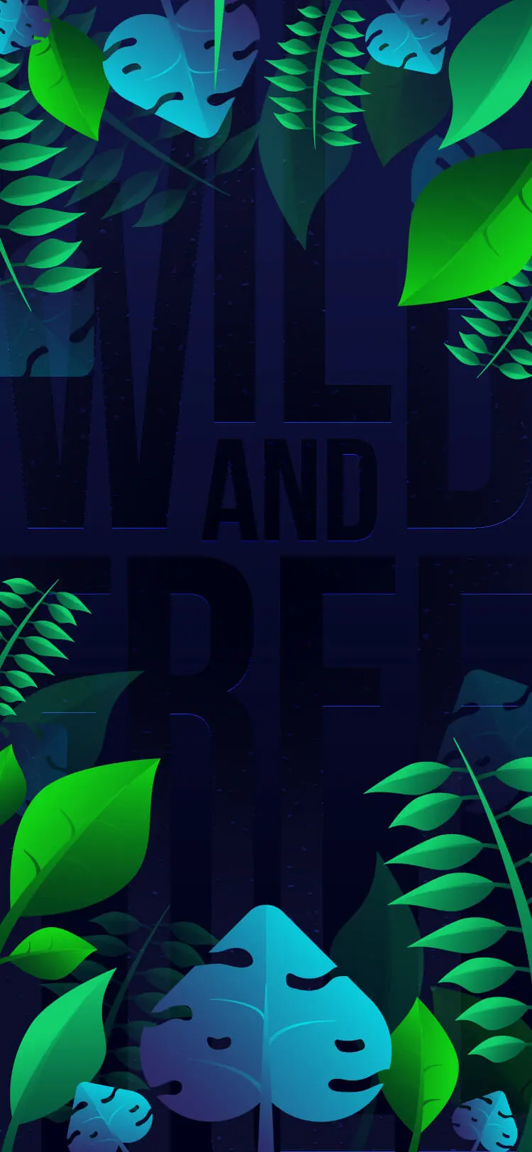 Wild And Free Illustration wallpaper