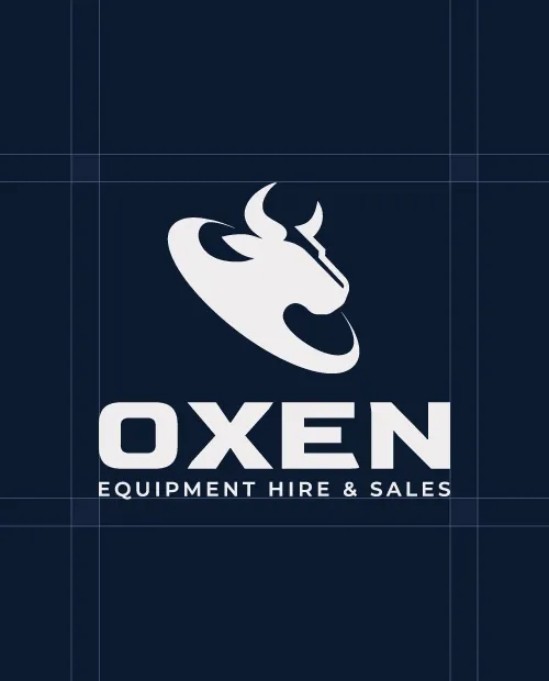 oxen equipment logo design