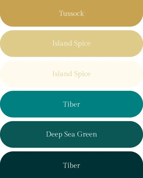 something painted events color palette