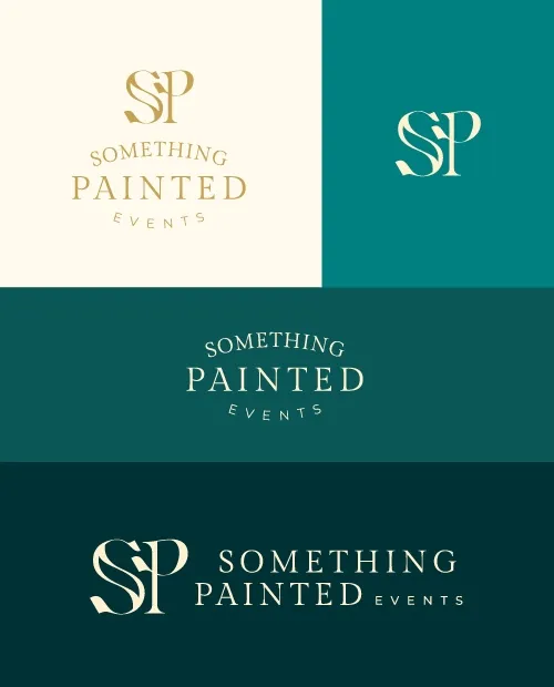 something painted events logo suite
