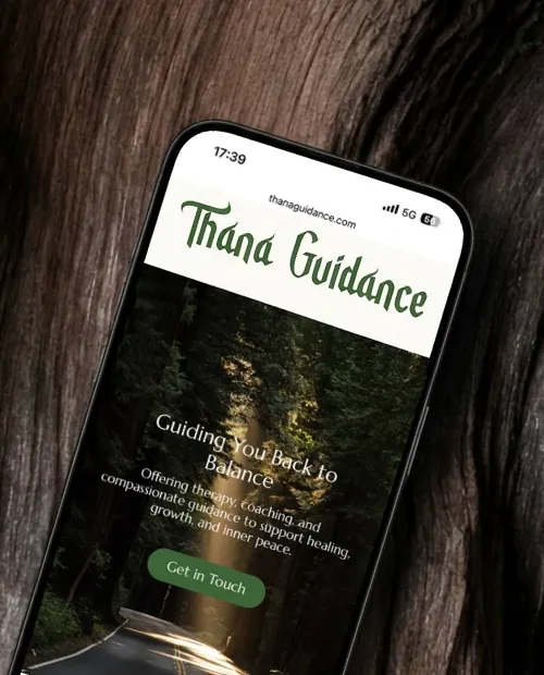 thana guidance mobile friendly website