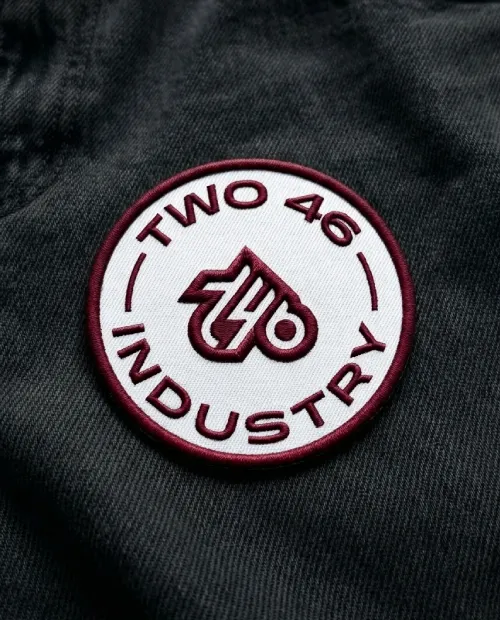 two 46 industry business card